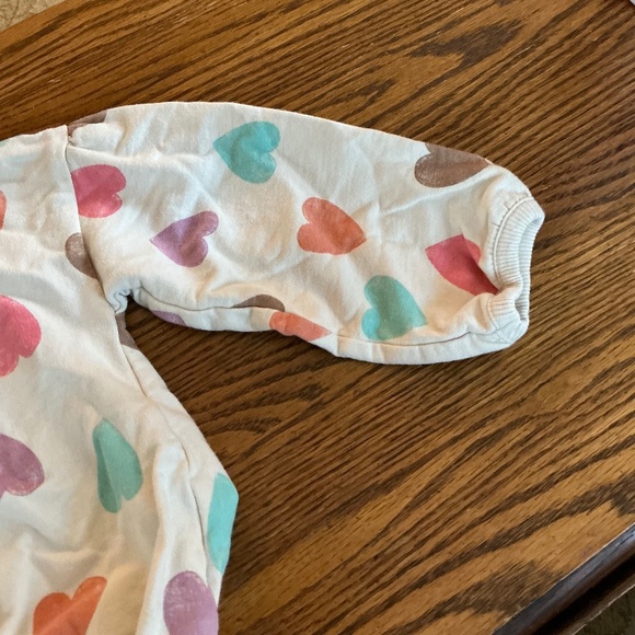 Carter’s Little Heart Cardigan 2 piece set in Ivory/Pink Combo Sz 24 months EUC - Picture 12 of 15